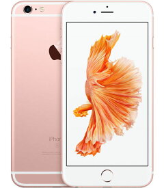 【中古】【安心保証】 iPhone6s Plus[64GB] SIMロック解除 au ローズゴールド