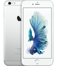 【中古】【安心保証】 iPhone6s Plus[64GB] SIMフリー MKU72J シルバー