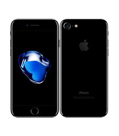 【中古】【安心保証】 iPhone7[32GB] SIMロック解除 au/UQ ジェットブラック