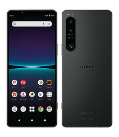 【中古】【安心保証】 Xperia 1 IV SO-51C[256GB] docomo ブラック