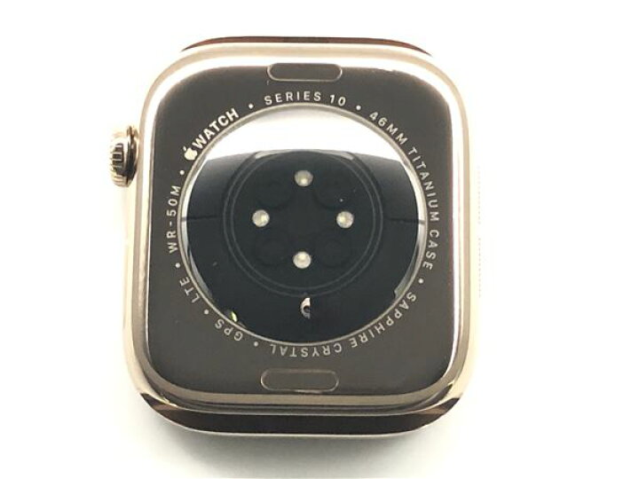 楽天市場】【中古】【安心保証】 Series10[46mm/セルラー]チタン 