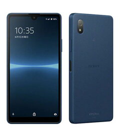 【中古】【安心保証】 Xperia Ace III SOG08[64GB] UQモバイル ブルー