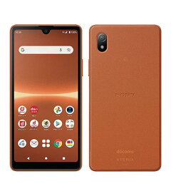 【中古】【安心保証】 Xperia Ace III SO-53C[64GB] docomo ブリックオレンジ