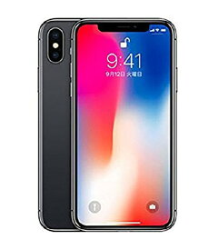 【中古】【安心保証】 iPhoneX[256GB] docomo NQC12J スペースグレイ