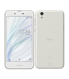 【中古】【安心保証】 AQUOS sense SHV40[32GB] au シルキーホワイト