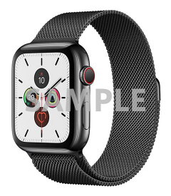 【中古】【安心保証】 Series5[44mm セルラー]ステンレススチール 各色 Apple Watch A2157