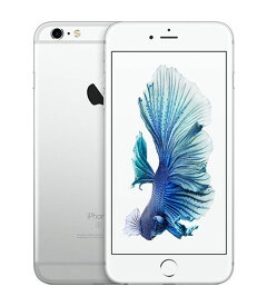 【中古】【安心保証】 iPhone6s Plus[128GB] SIMフリー FKUE2J シルバー