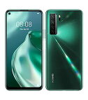 【中古】【安心保証】 HUAWEI P40 lite 5G CDY-NX9A[128GB] SIMフリー クラッシュグリーン