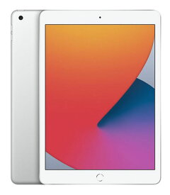 【中古】【安心保証】 iPad 10.2インチ 第8世代[32GB] セルラー au シルバー