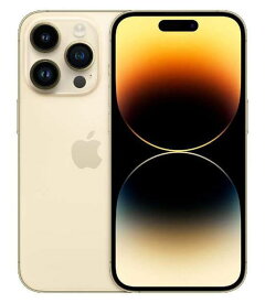 【中古】【安心保証】 iPhone14 Pro[128GB] 楽天モバイル ゴールド