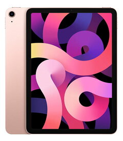 【中古】【安心保証】 iPadAir 10.9インチ 第4世代[64GB] セルラー au ローズゴールド