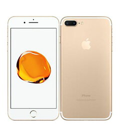 【中古】【安心保証】 iPhone7 Plus[128GB] SIMロック解除 SoftBank ゴールド