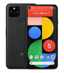 【中古】【安心保証】 Google Pixel 5[128GB] SIMフリー ジャストブラック