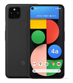 【中古】【安心保証】 Google Pixel 4a(5G)[128GB] SIMフリー ジャストブラック