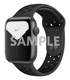 【中古】【安心保証】 Series5[44mm GPS]アルミニウム スペースグレイ Apple Watch Nike MX3W2J