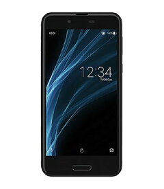 【中古】【安心保証】 AQUOS sense SHV40[32GB] UQモバイル ベルベットブラック