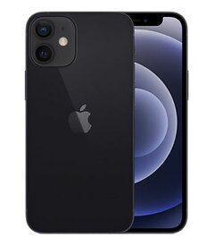 【中古】【安心保証】 iPhone12 mini[64GB] docomo MGA03J ブラック