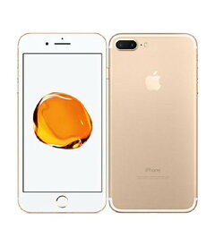 【中古】【安心保証】 iPhone7 Plus[128GB] au MN6H2J ゴールド