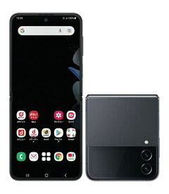 【中古】【安心保証】 Galaxy Z Flip4 SC-54C[128GB] docomo グラファイト