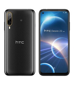 【中古】【安心保証】 HTC Desire 22 pro[128GB] SIMフリー ダークオーク