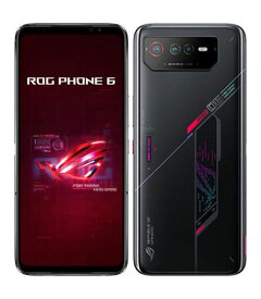【中古】【安心保証】 ROG Phone 6 ROG6-BK16R512[512GB] SIMフリー ファントムブラック