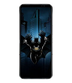 【中古】【安心保証】 ROG Phone 6 BATMAN Edition ROG6SB-BK12R256[256GB] SIMフリー