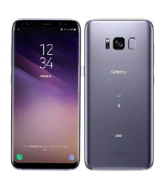 【中古】【安心保証】 Galaxy S8 SCV36[64GB] au オーキッドグレー