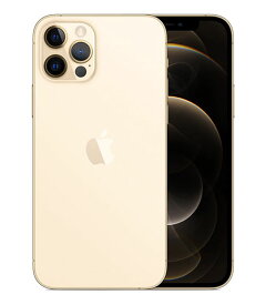 【中古】【安心保証】 iPhone12 Pro[128GB] SoftBank MGM73J ゴールド