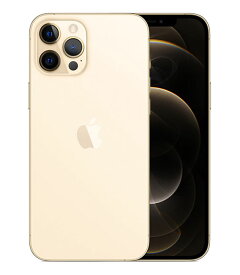 【中古】【安心保証】 iPhone12 Pro Max[256GB] SoftBank MGD13J ゴールド