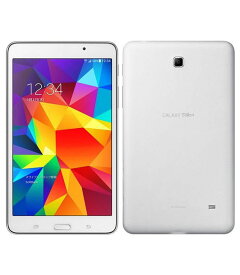 【中古】【安心保証】 Galaxy Tab4 403SC[8GB] SoftBank ホワイト