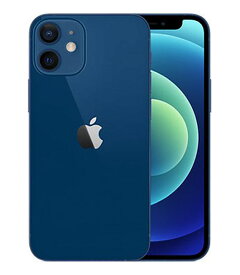 【中古】【安心保証】 iPhone12 mini[64GB] SIMフリー FGAP3J ブルー