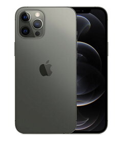 【中古】【安心保証】 iPhone12 Pro Max[128GB] SIMフリー NGCU3J グラファイト