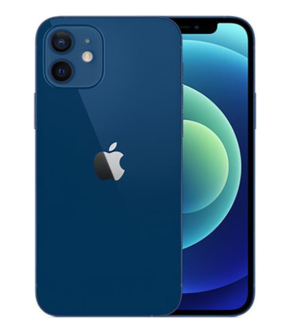  iPhone12[64GB] SIMロック解除 SB YM ブルー 国内外の人気集結！