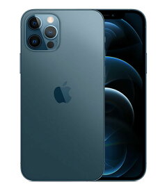 【中古】【安心保証】 iPhone12 Pro[128GB] SIMロック解除 SoftBank パシフィックブルー