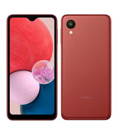 【中古】【安心保証】 Galaxy A23 5G SCG18[64GB] au レッド