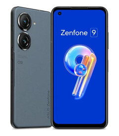 【中古】【安心保証】 Zenfone 9 ZF9-BL8S128[128GB] SIMフリー スターリーブルー