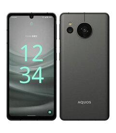 【中古】【安心保証】 AQUOS sense7 SH-M24[128GB] 楽天モバイル ブラック