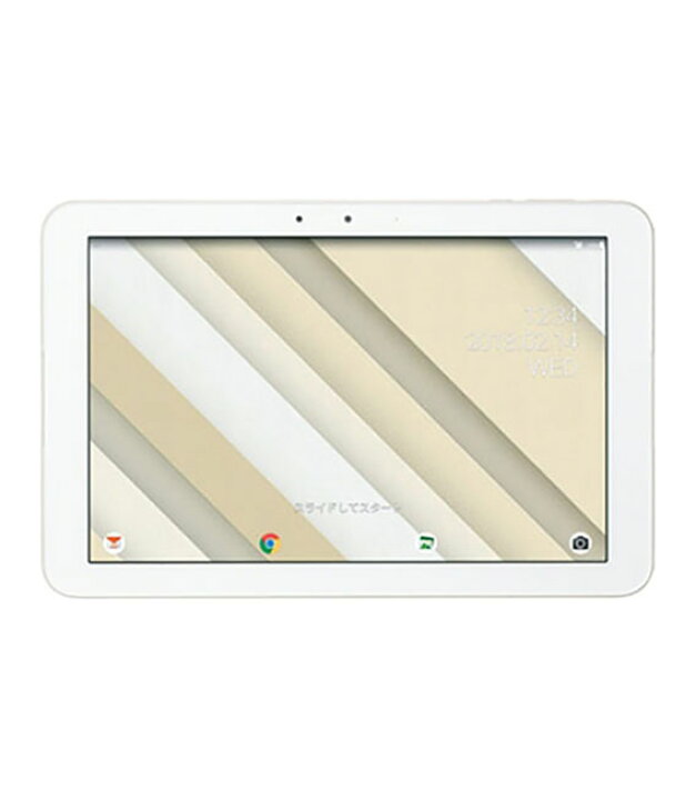 楽天市場 中古 安心保証 Qua Tab Qz10 Kyt33 32gb Au オフホワイト ゲオモバイル