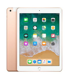 【中古】【安心保証】 iPad 9.7インチ 第6世代[128GB] セルラー SoftBank ゴールド