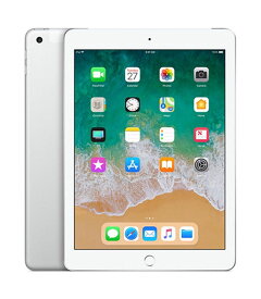 【中古】【安心保証】 iPad 9.7インチ 第6世代[128GB] セルラー SoftBank シルバー