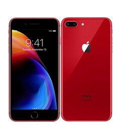 【中古】【安心保証】 iPhone8 Plus[64GB] SIMロック解除 docomo レッド