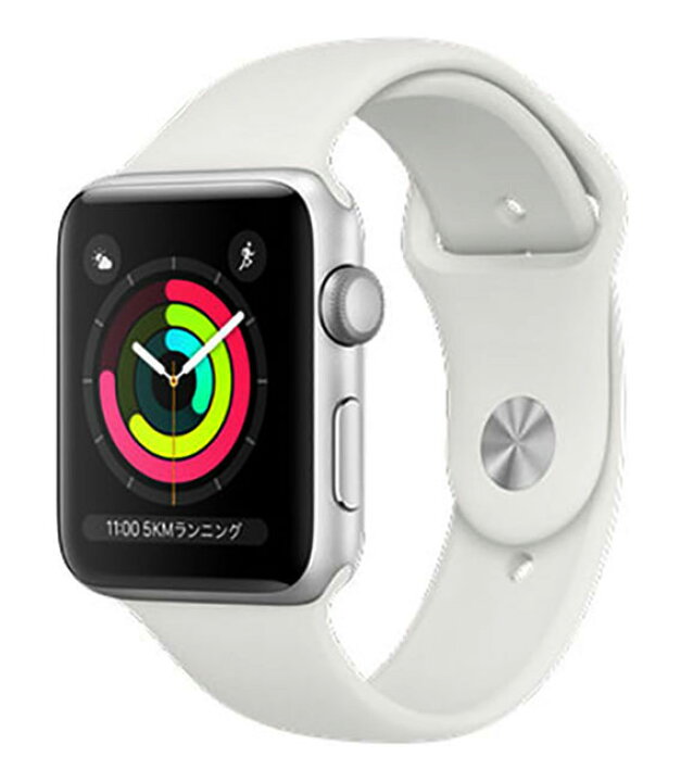 楽天市場】【中古】【安心保証】 Series3[42mm/GPS]アルミ シルバー  