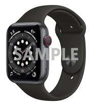 楽天市場】apple watch series 6(gpsモデル) 44mmスペースグレイ 