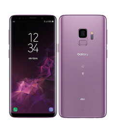 【中古】【安心保証】 Galaxy S9 SCV38[64GB] au ライラックパープル