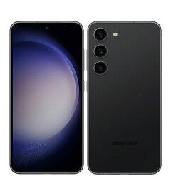 【中古】【安心保証】 Galaxy S23 SCG19[256GB] au ファントムブラック