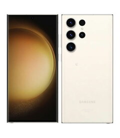 【中古】【安心保証】 Galaxy S23 Ultra SCG20[256GB] au クリーム