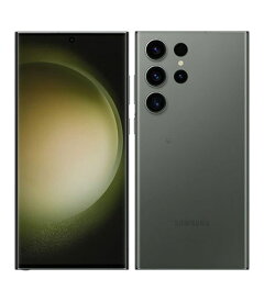 【中古】【安心保証】 Galaxy S23 Ultra SCG20[256GB] au グリーン