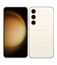 【中古】【安心保証】 Galaxy S23 SC-51D[256GB] docomo クリーム