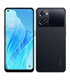 【中古】【安心保証】 OPPO Reno9 A A301OP[128GB] Y!mobile ナイトブラック