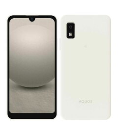 【中古】【安心保証】 AQUOS wish3 SH-M25[64GB] 楽天モバイル ホワイト
